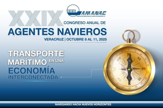 En Veracruz, puertos y navieras se reunirán durante el Congreso AMANAC 2025